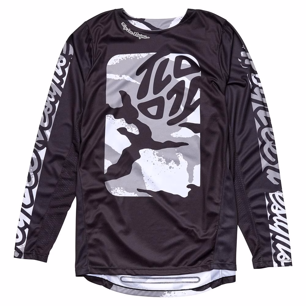 Troy Lee Designs GP Pro Boxed In Motocross Jersey Black/White