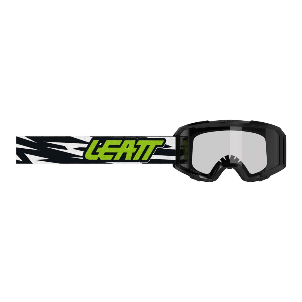 Leatt Vizion 2.5S Motocross Goggles Black / Neon Yellow Clear