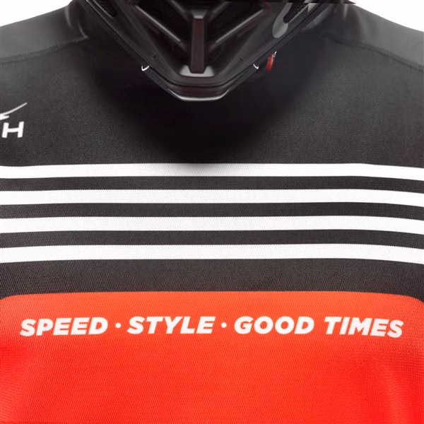 Fasthouse Elrod HyperSonic Motocross Jersey, Red