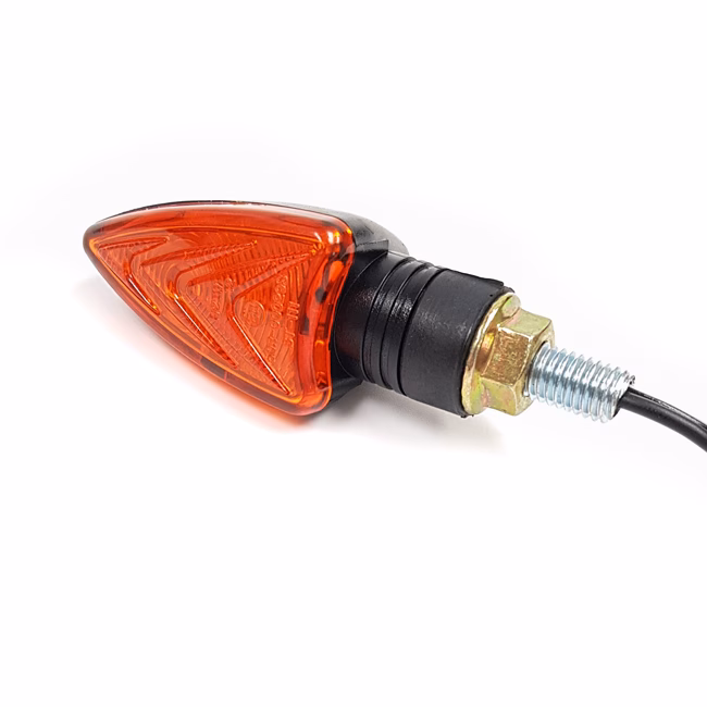 Mini Arrow indicators short 60mm Amber lens E-mark Tech7