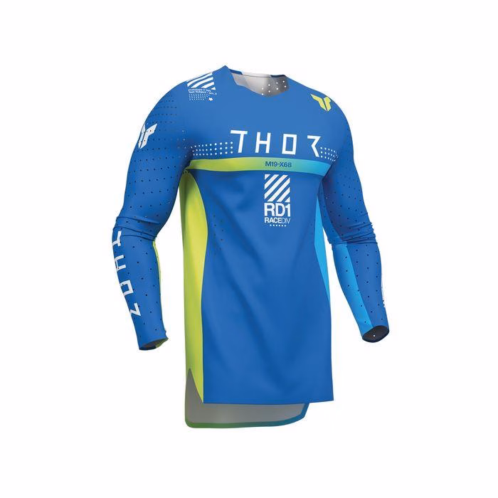 Thor MX Sportmode Synth Motocross Jersey Youth Blue