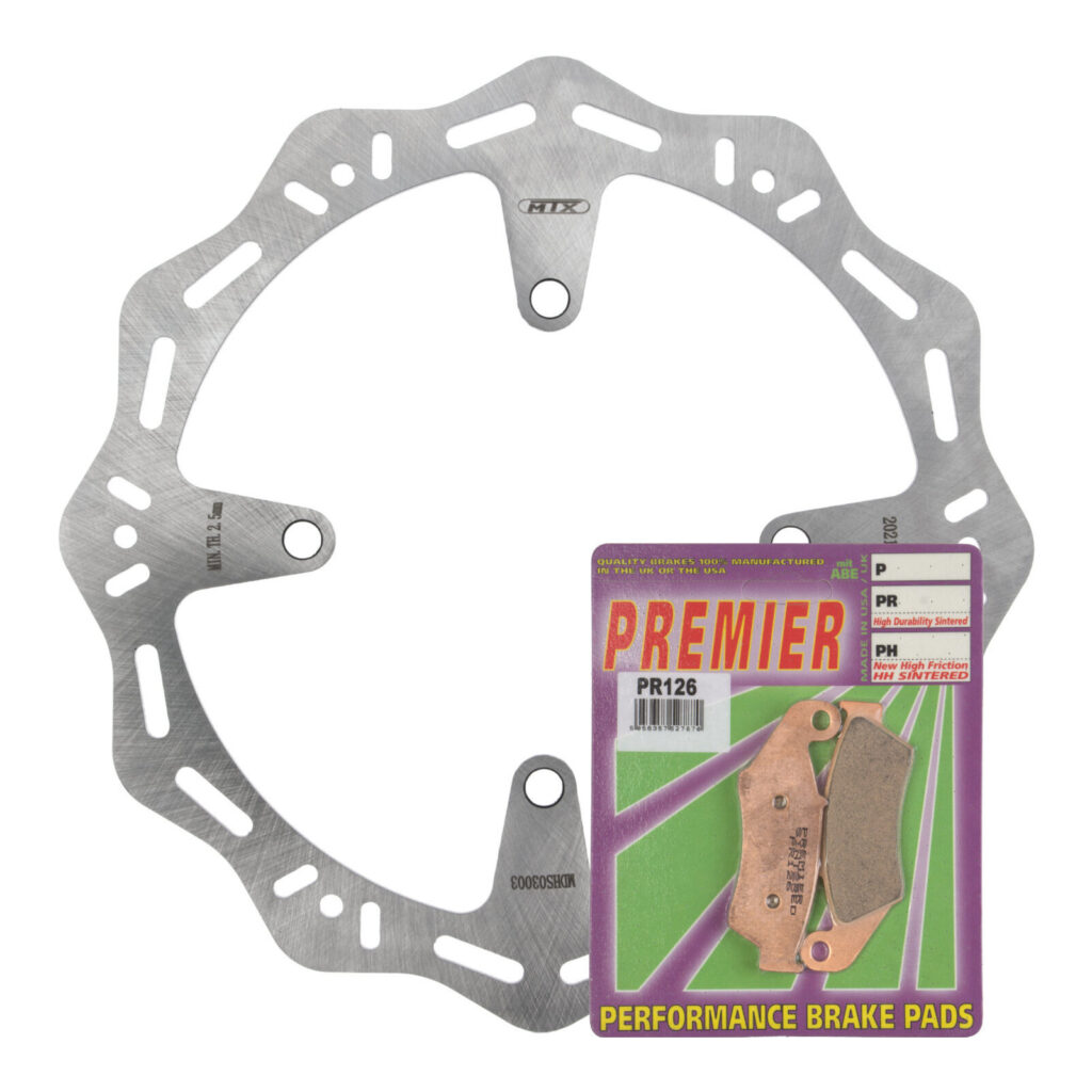 MTX Hornet Disk & Premier Pad Front Kit - Kawasaki