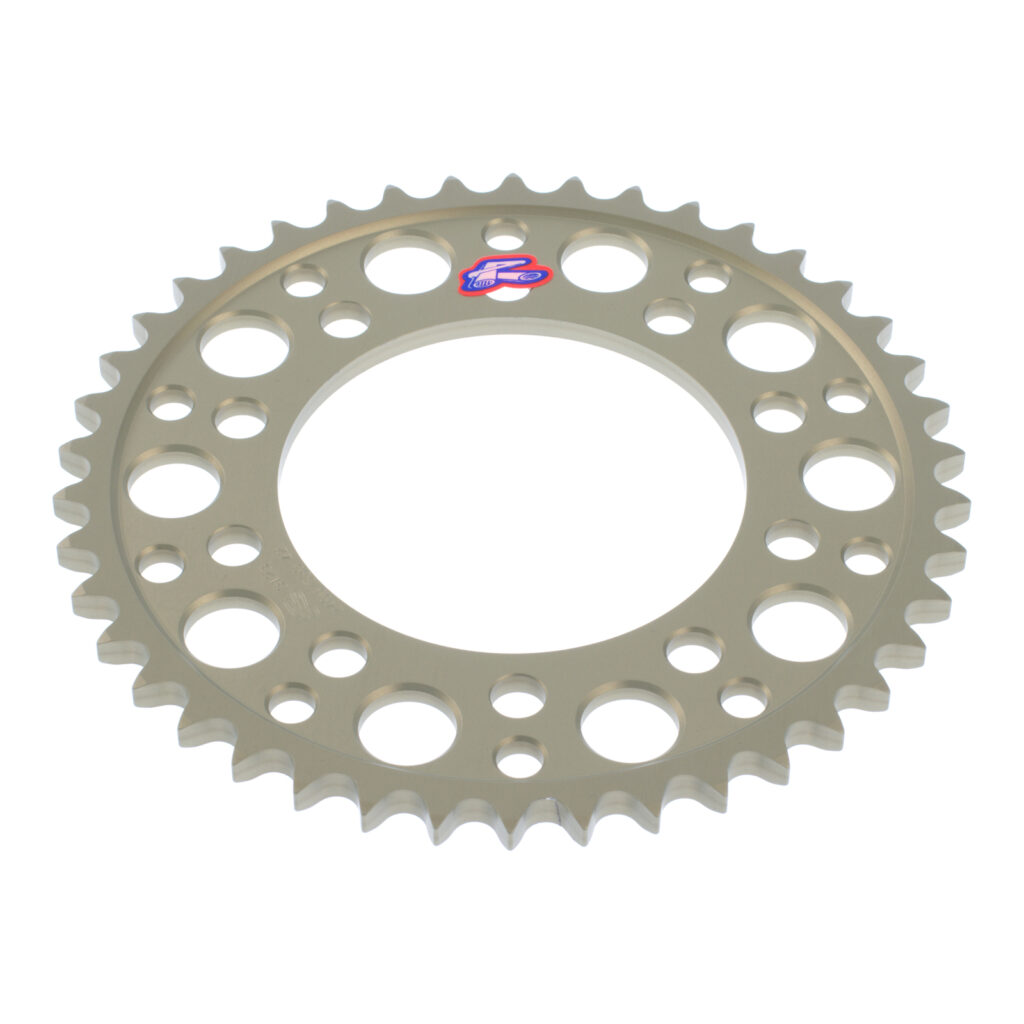Renthal Sprocket Rear Silver 41T Alloy 7075 T6 Grooved Honda