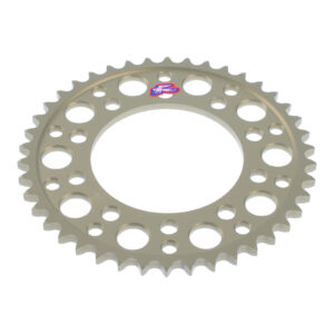 Renthal Sprocket Rear Silver 41T Alloy 7075 T6 Grooved Honda - Image 2