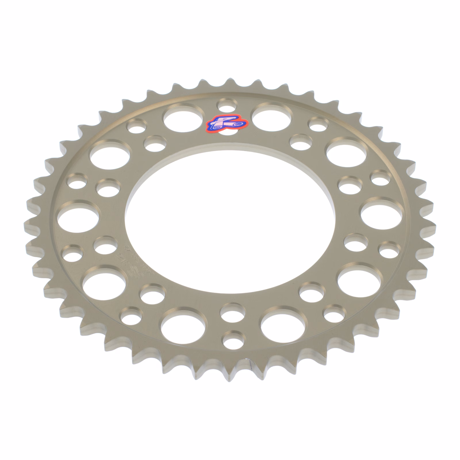 Renthal Sprocket Rear Silver 41T Alloy 7075 T6 Grooved Honda - Image 2