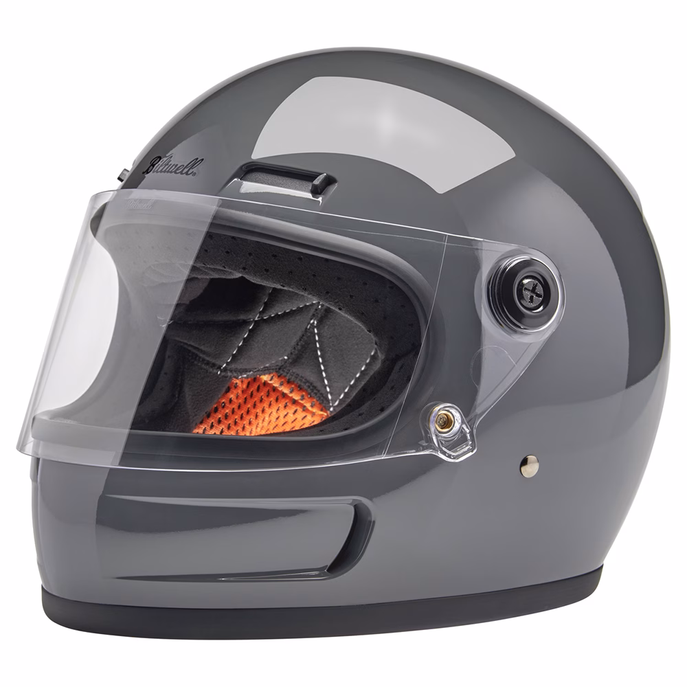 Biltwell Gringo SV Road Helmet Gloss Storm Grey