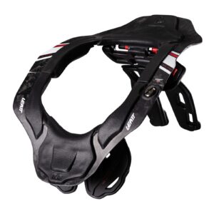 Leatt Neck Brace 6.5 Carbon - Black / White - Image 1