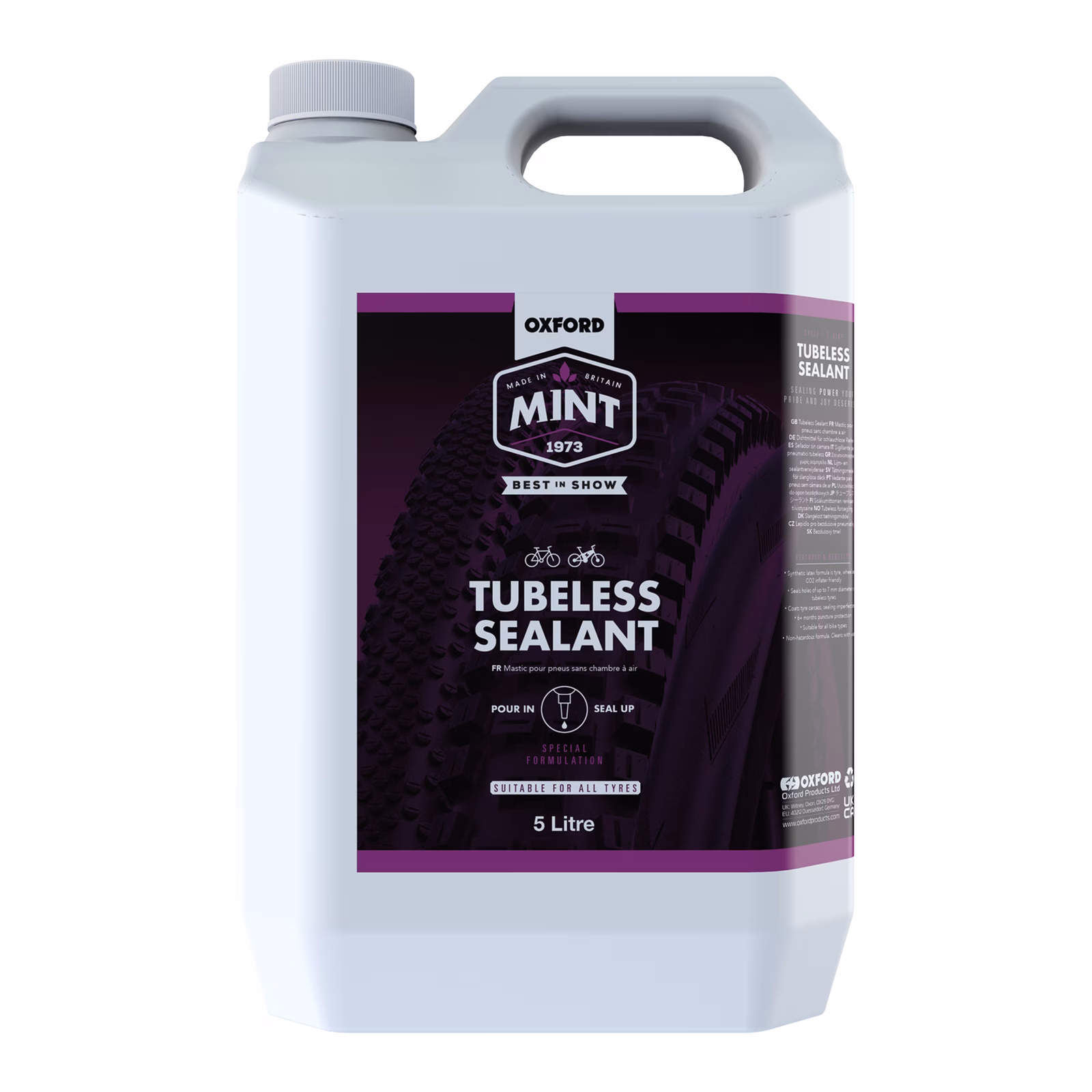 Oxford Mint Tubeless Sealant 5L - Image 1