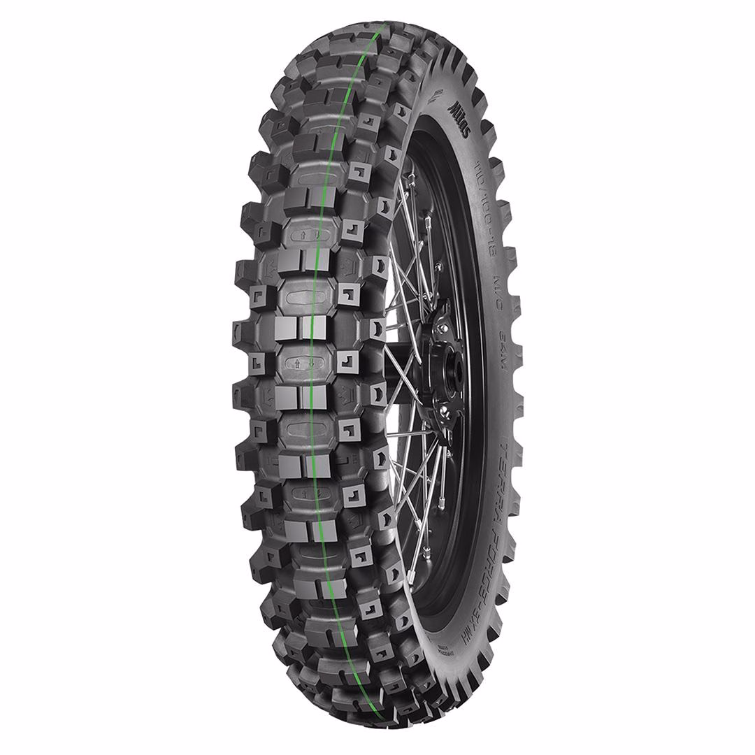 Mitas Terra Force Rear Offroad Tyre Medium/Hard Super Light 10/90 120/90x18 - Image 1