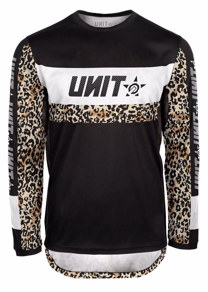 Unit Raid Motocross Jersey Black