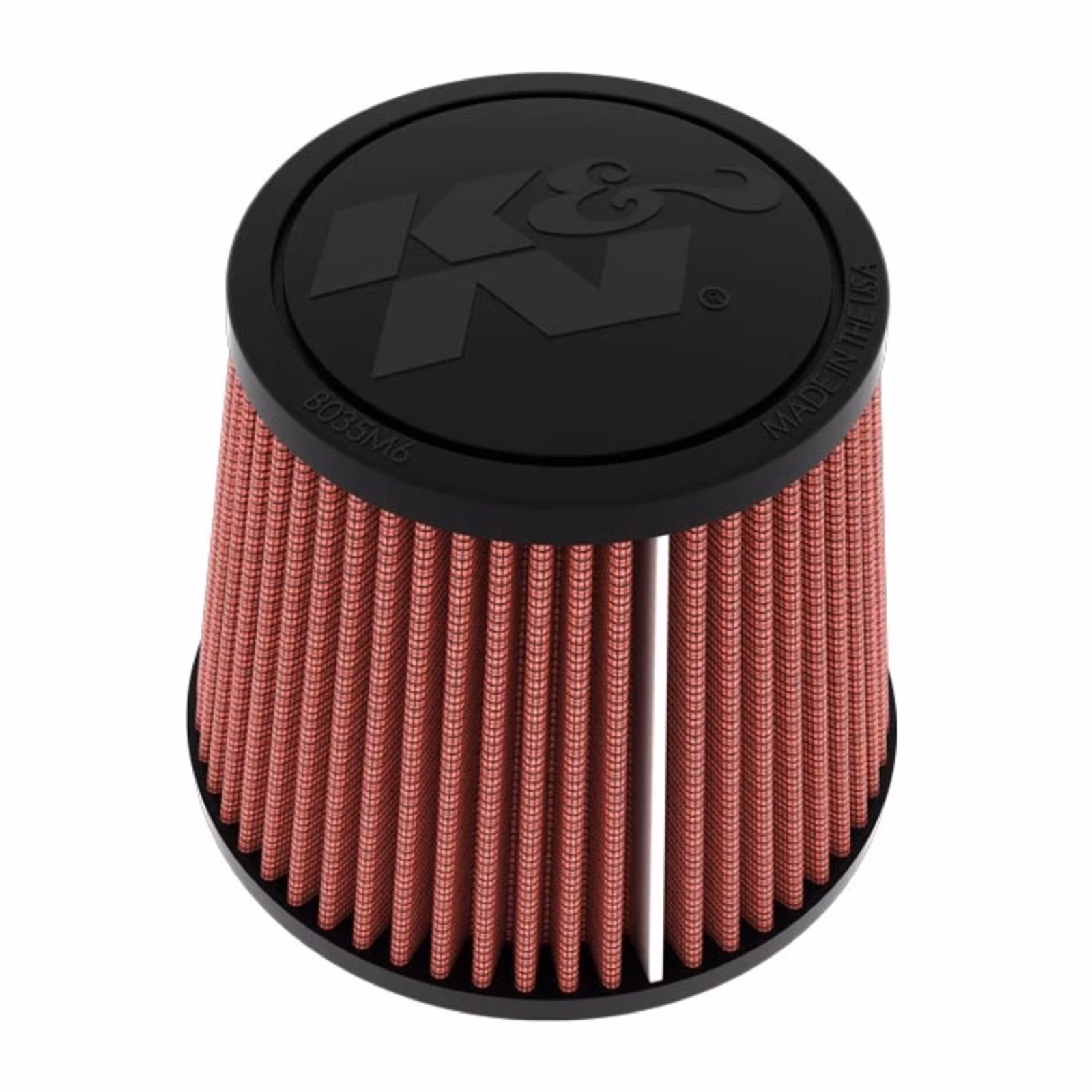 K&N Filter Universal - Chrome, 60mm Flange - Image 1