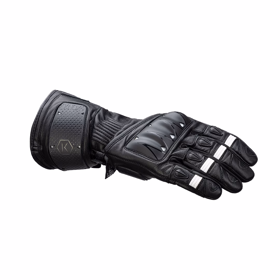 KNOX Oulton MK2 Road Gloves Black/White - Image 1