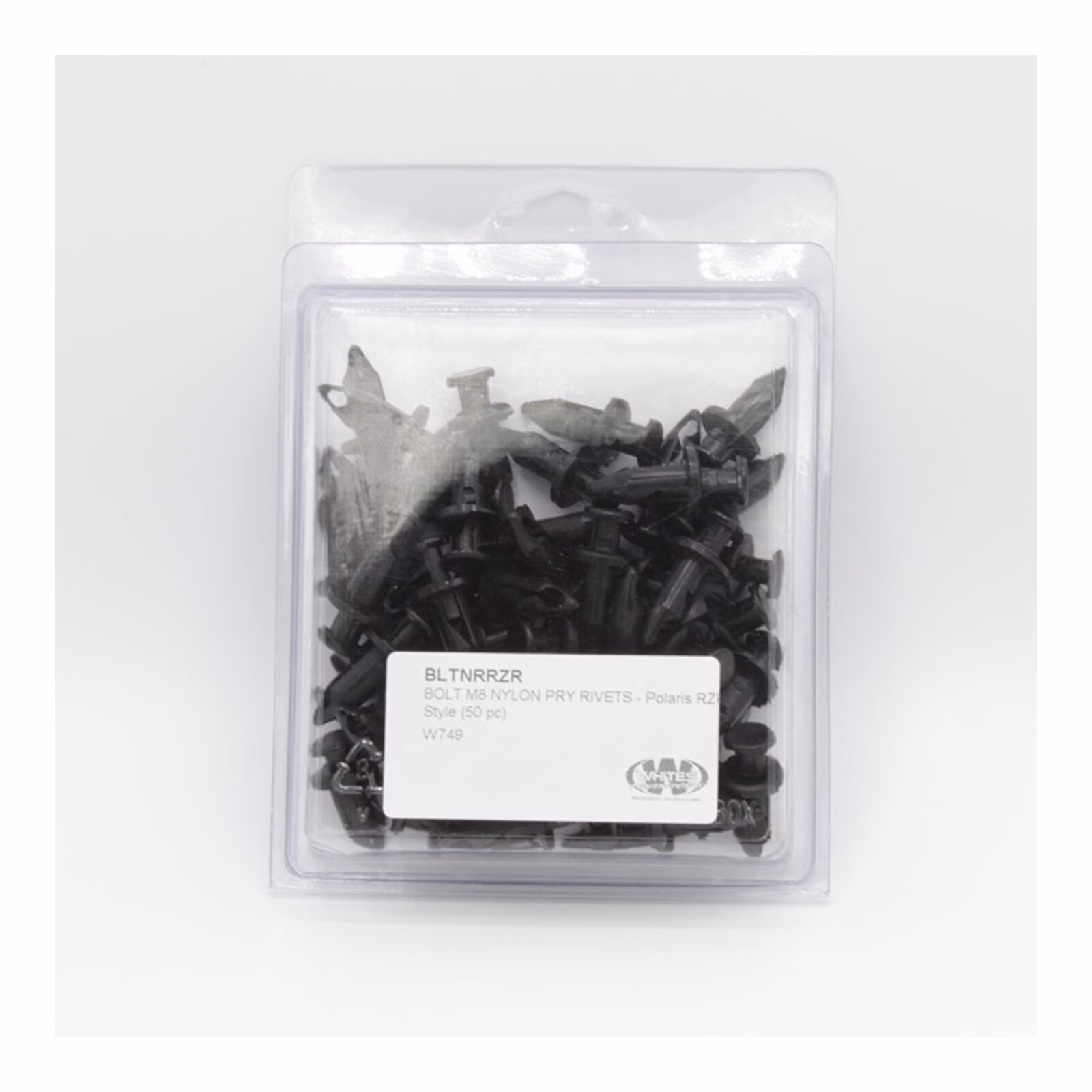 BOLT M8 NYLON PRY RIVETS - Polaris RZR Style (50 pc) - Image 1