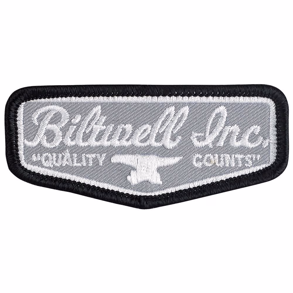 Biltwell Patch 3" Shield Grey/Black/White