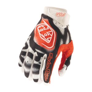 Troy Lee Designs Air Membrane Motocross Gloves White/Infra Red - Image 1