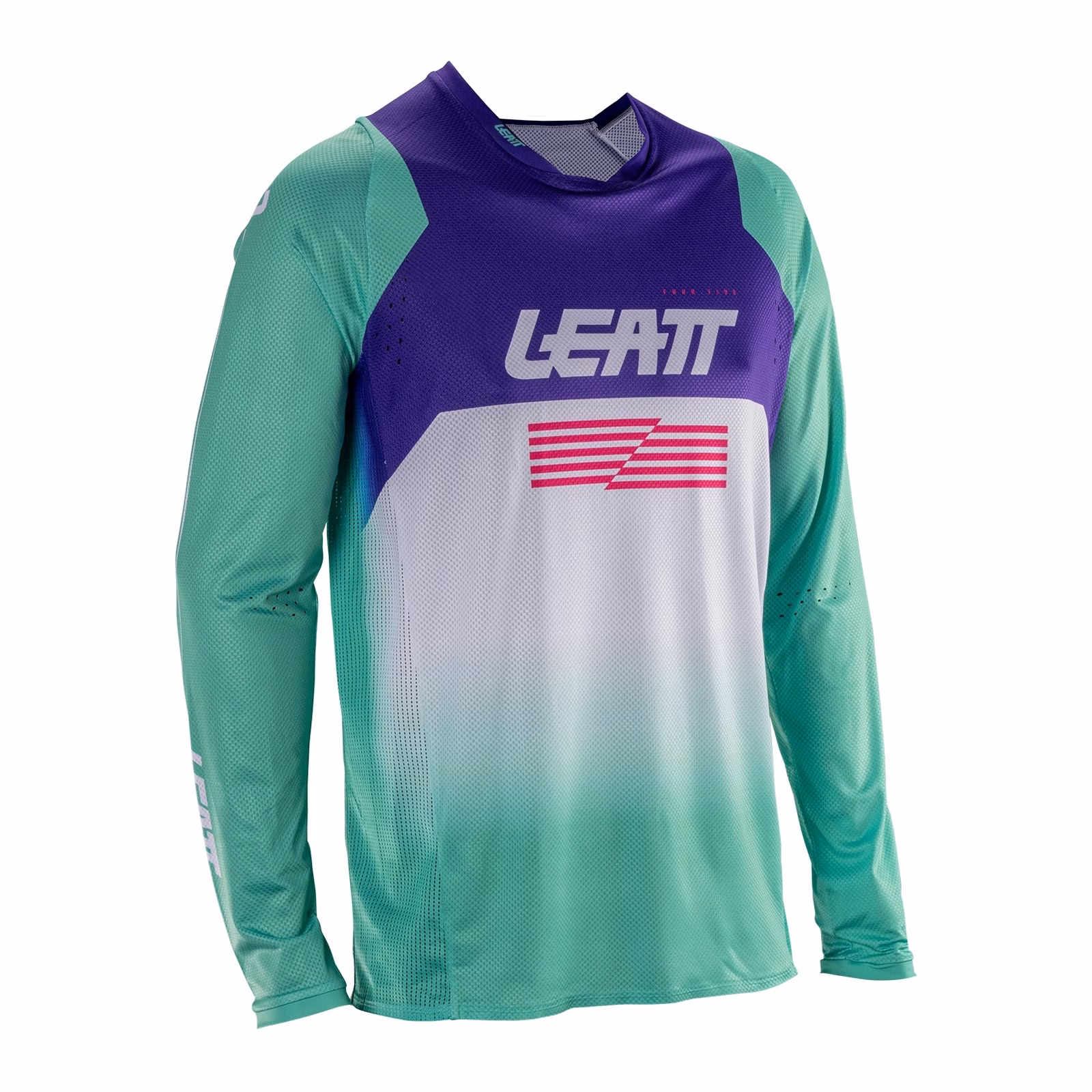 Leatt 4.5 Lite Motocross Jersey Purple - Image 1