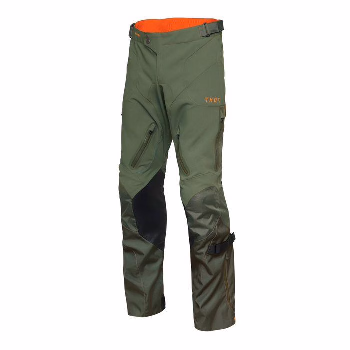Thor MX Range Pants Army/Orange