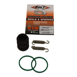 BOLT EXHAUST O-RING PACK KTM 105-150 00- - Image 1
