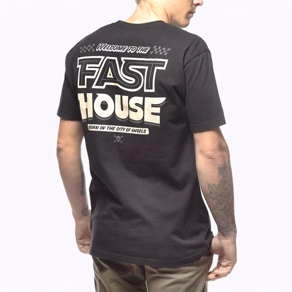 Fasthouse Weekend Tee Black