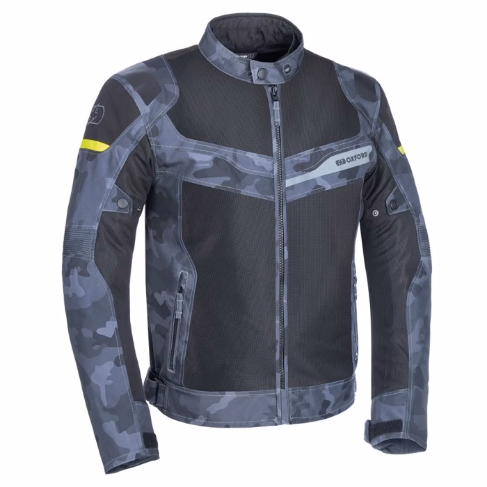 Oxford Dakar D2D Air MS Road Jacket Grey Camo