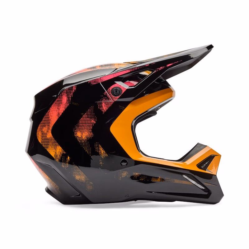 Fox V1 Kairos Motocross Helmet Tangerine