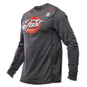 Fasthouse Sanguaro Tasker Motocross Jersey Charcoal - Image 1