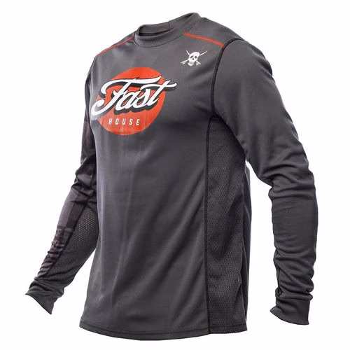 Fasthouse Sanguaro Tasker Motocross Jersey Charcoal