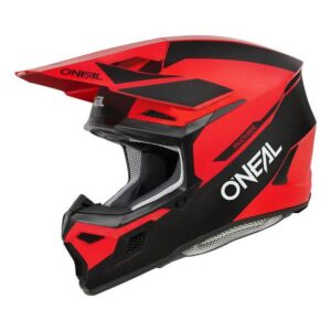 O'Neal 3SRS RACE Motocross Helmet - Black/Red - Image 2
