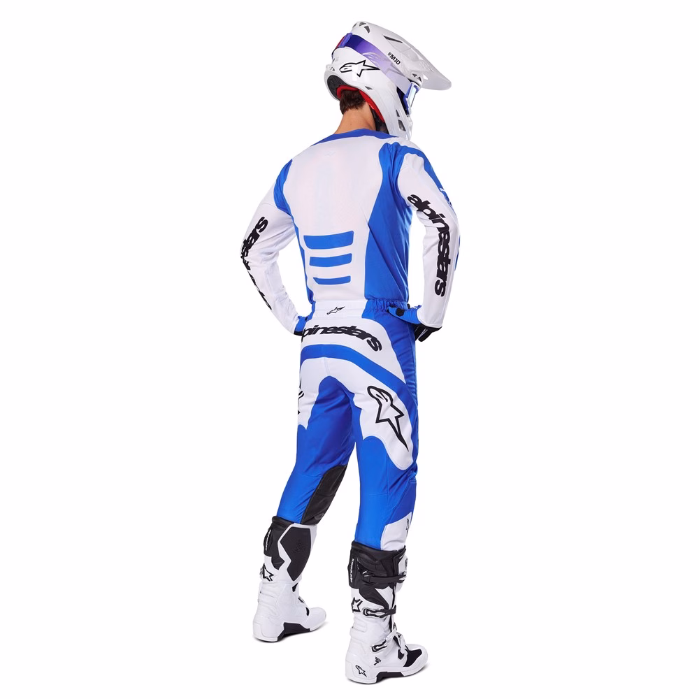 Alpinestars Fluid Haul Motocross Pants Blue/White