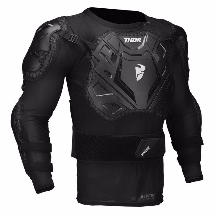 Thor Sentry XP 2 Chest Protector Black