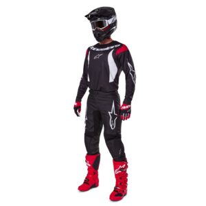 Alpinestars Fluid Haul Motocross Jersey Black/White - Image 4