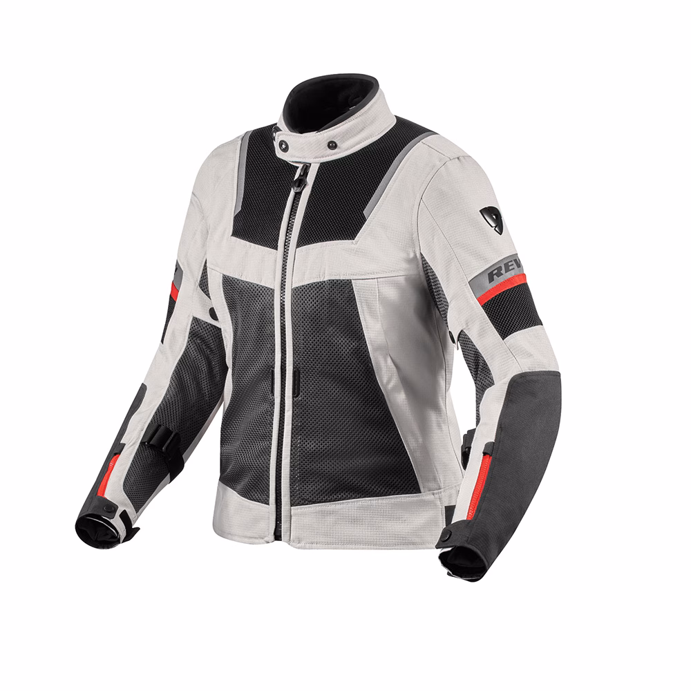REV'IT! Tornado 4 H2O Ladies Road Jacket Silver-Black