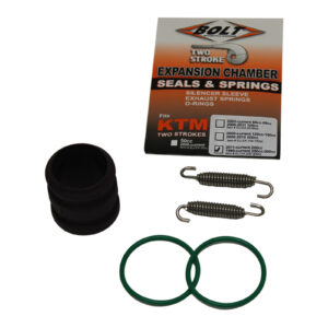BOLT EXHAUST O-RING PACK KTM 200-300 00- - Image 1