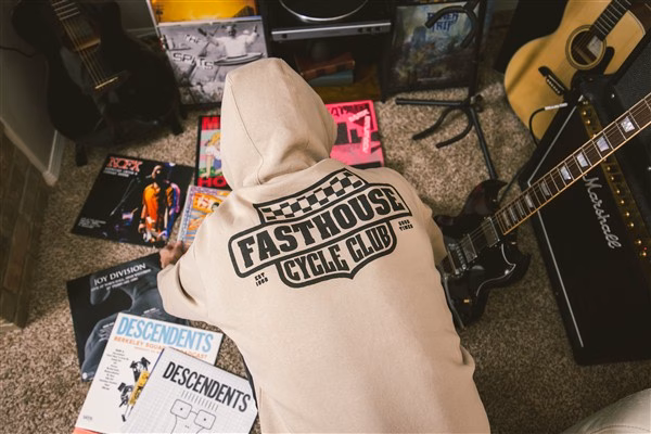 Fasthouse Krest Hooded Pullover Sand