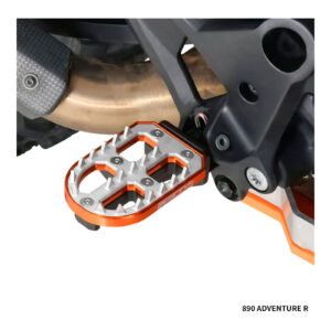 Zeta Adventure Foot Pegs KTM – Orange - Image 3