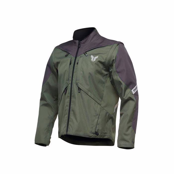 Thor MX Terrain Jacket Army/Charcoal