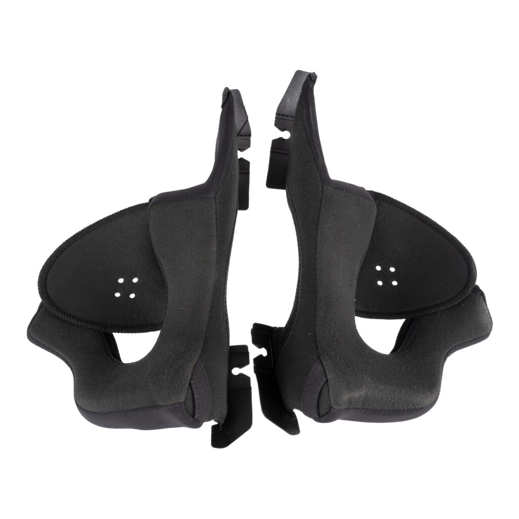 LS2 COZ Cheek Pad Set - Black (XS–S)