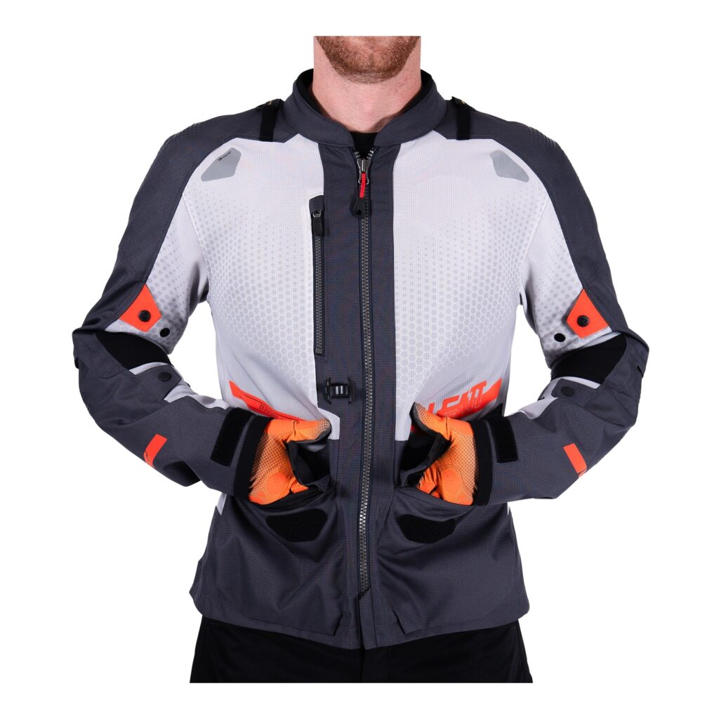 Leatt 5.5 ADV FlowTour Adventure Jacket Iron