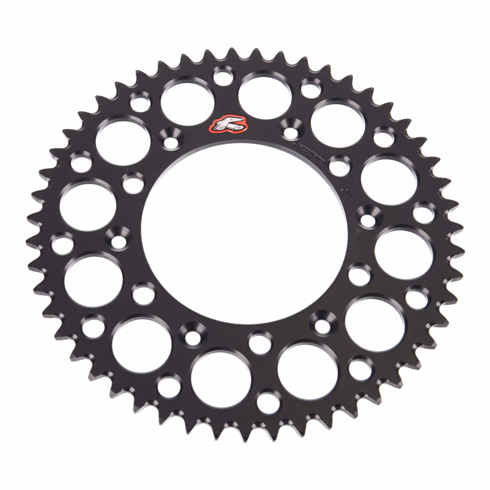 Renthal Sprocket Rear Black 51T Alloy 7075 T6 Grooved - Image 2