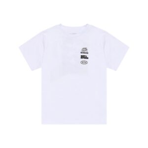 Troy Lee Designs Overlord Tee Youth White - Image 1