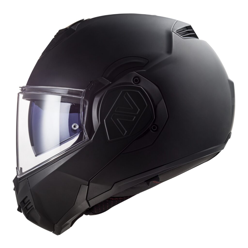 LS2 FF906 Advant Flip Front Helmet Black