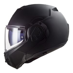 LS2 FF906 Advant Flip Front Helmet Black - Image 4