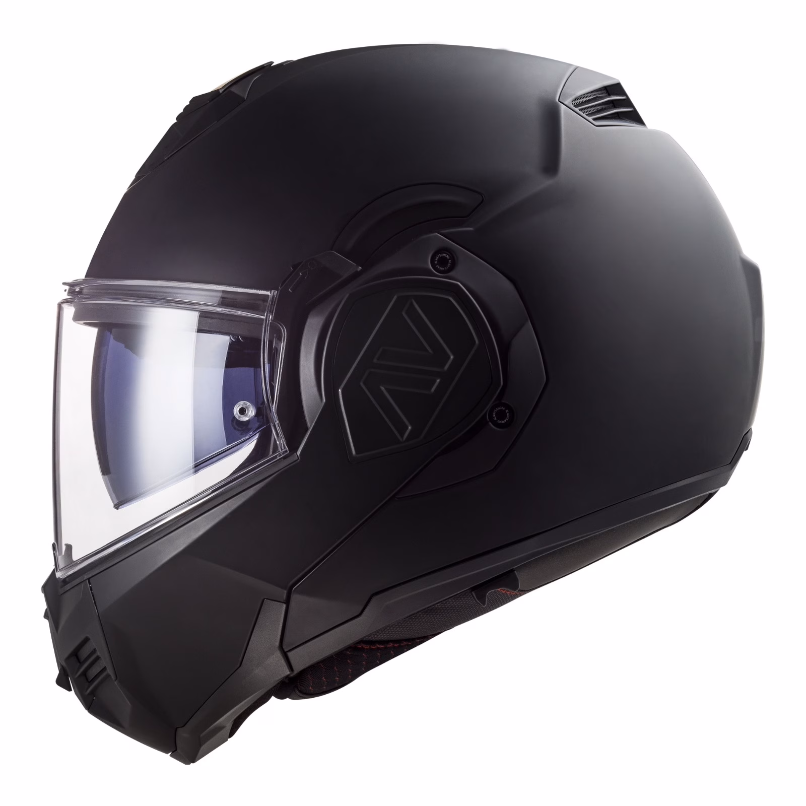 LS2 FF906 Advant Flip Front Helmet Black - Image 4