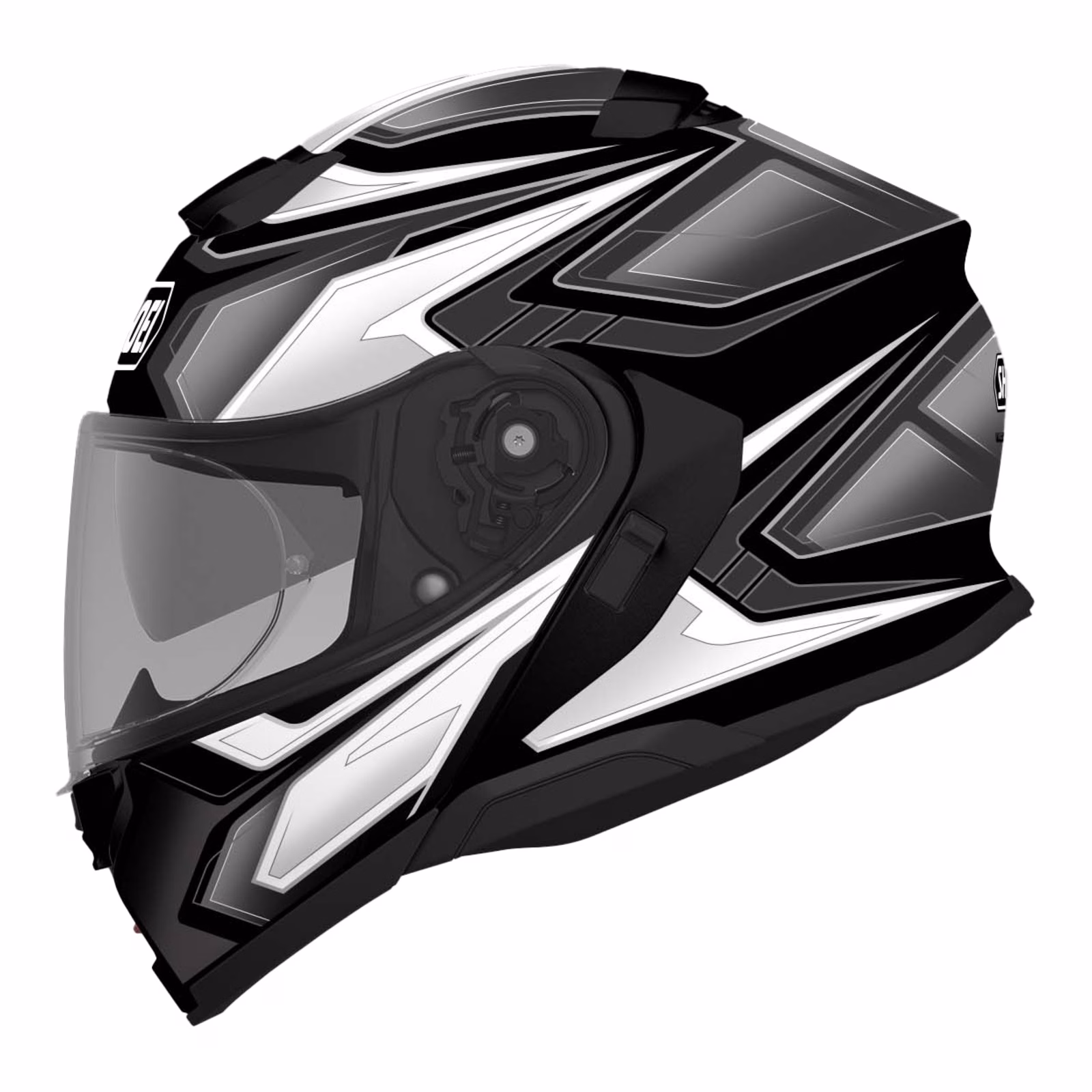 Shoei Neotec 3 Anthem TC-5 Road Helmet Black / Silver - Image 1