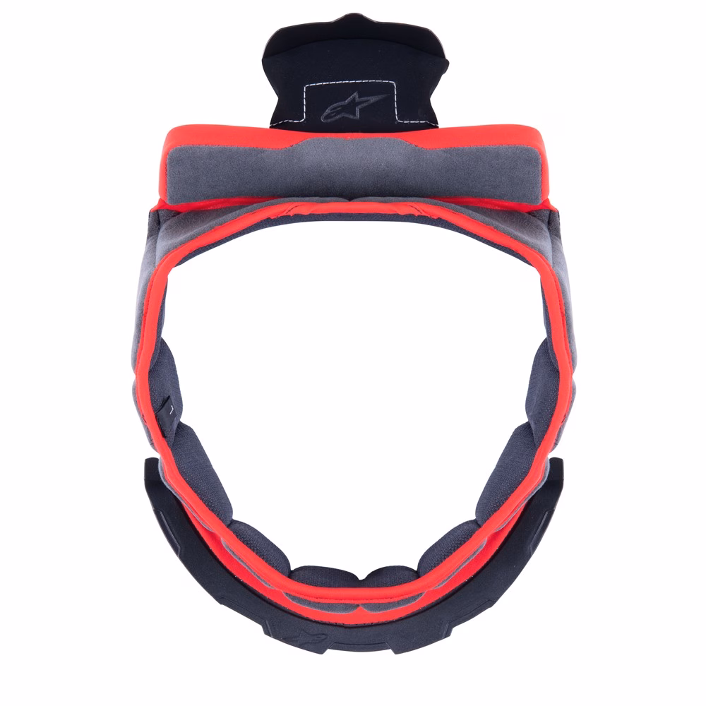 S-R10 Crown Pad XL/XXL 15mm Gray Red