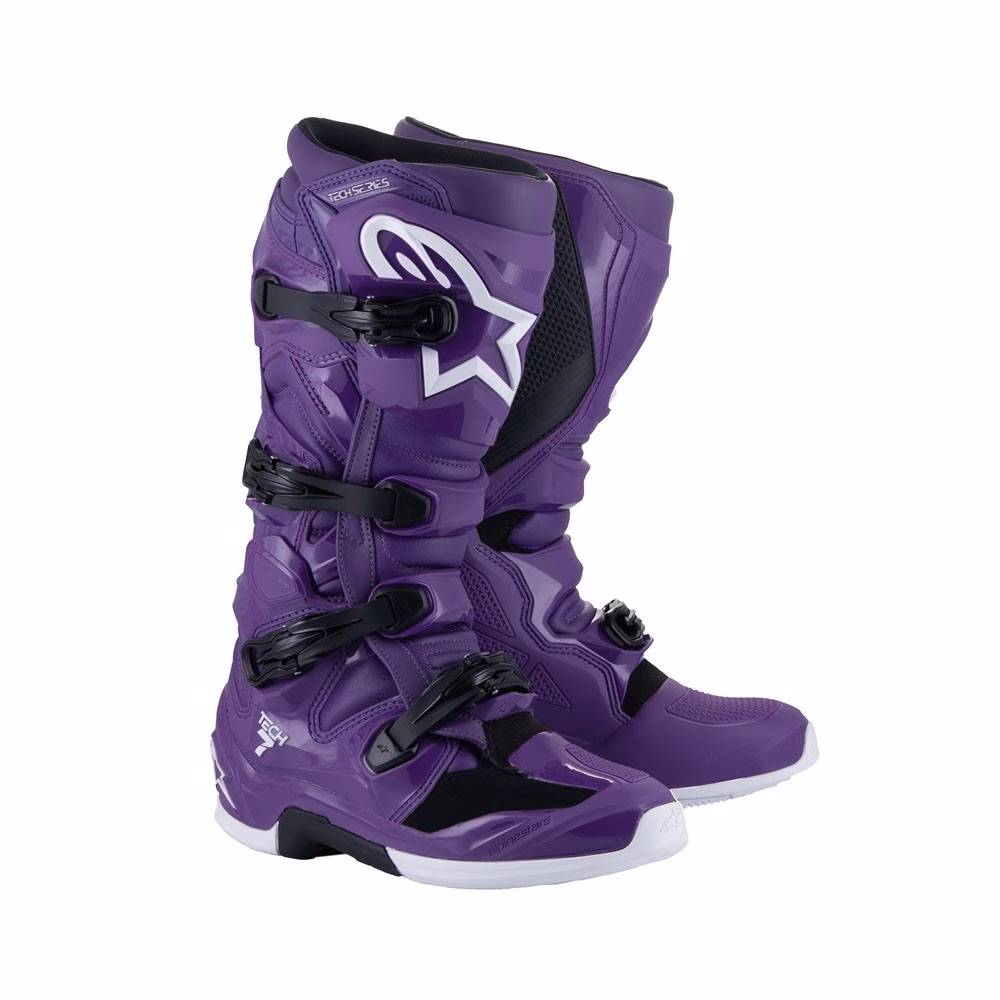 Alpinestars Tech-7 Motocross Boots Purple