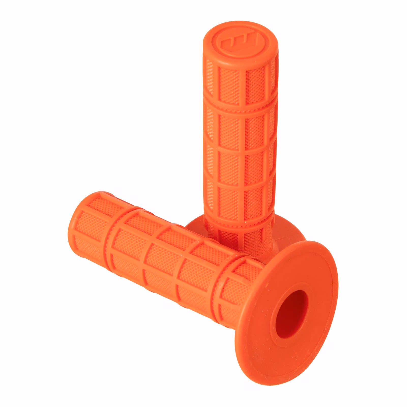 Whites MX Full Waffle Grip - Orange - Image 1