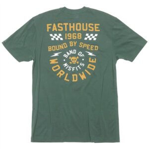 Fasthouse Seaver Tee Forest Green - Image 1