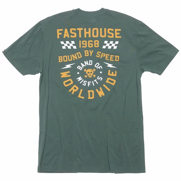 Fasthouse Seaver Tee Forest Green