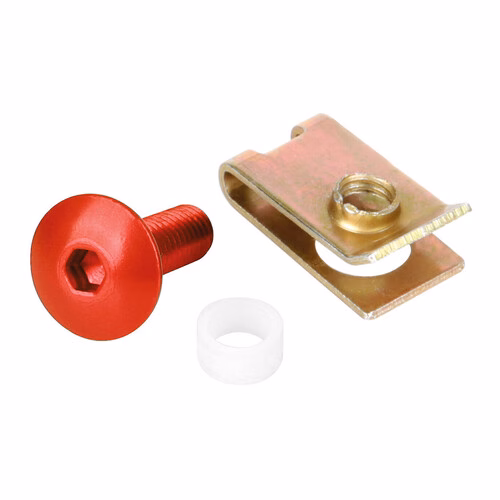 LAMPA CLIP FIT-KITS FOR FAIRINGS (5 MA) - 10 PCS - RED